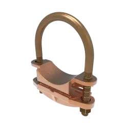 CONECTOR TIERRA CU P/CABLE 4AWG-2/0AWG A TUBO 2" Ø2"-2-3/8" UL