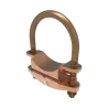 CONECTOR TIERRA CU P/CABLE 4AWG-2/0AWG A TUBO 2" Ø2"-2-3/8" UL