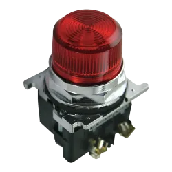 LUZ PILOTO ROJO 120VAC, INCANDESCENTE, 30.5mm NEMA 4X, 12, 13