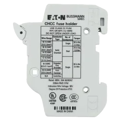 PORTAFUSIBLE 1P 30A 600VAC P/10X38 CLASS CC