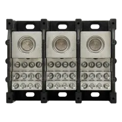 BLOQUE TERMINAL DE DERIVACIÓN DE 3 POLOS, 600 V. 420A, 10 KA