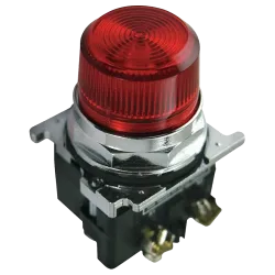 LUZ PILOTO LED ROJO 120VAC, HEAVY DUTY, 30.5mm