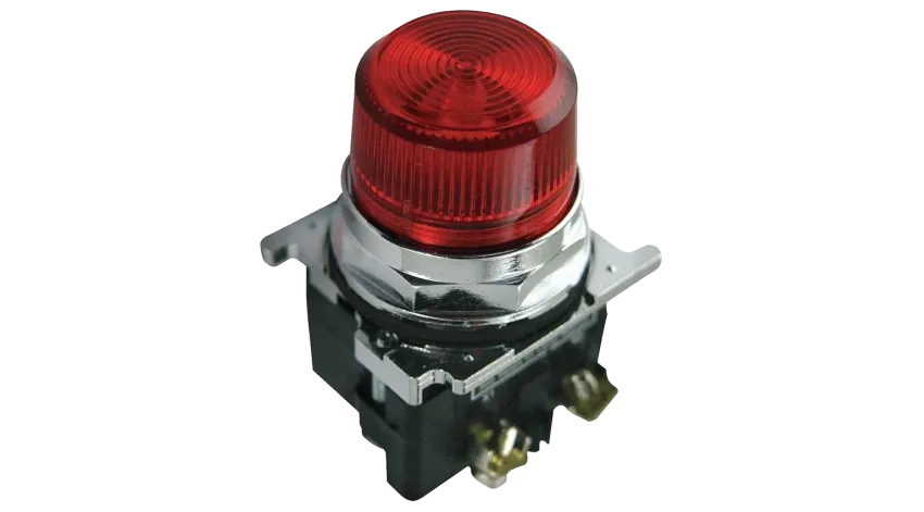 LUZ PILOTO LED ROJO 120VAC, HEAVY DUTY, 30.5mm
