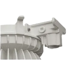 BRAZO P/LUMINARIA PETROLUX MONT. UNIVERSAL RECTO GRIS