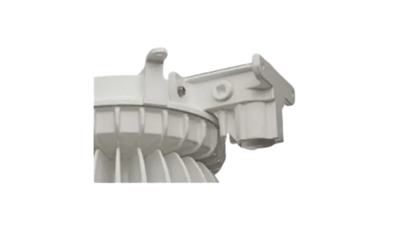 BRAZO P/LUMINARIA PETROLUX MONT. UNIVERSAL RECTO GRIS