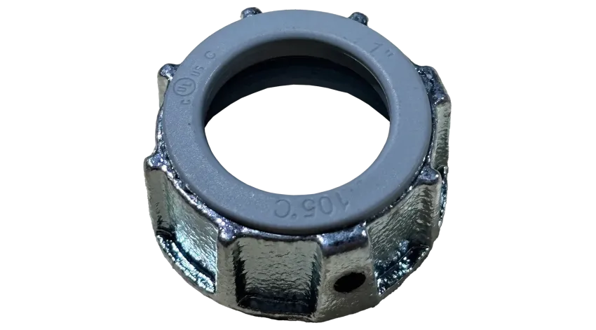 TUERCA BUSHING DE HIERRO C/AISL. 3/4" HDG+RECUBIERTA DE ZINC, UL