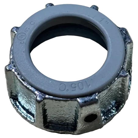 TUERCA BUSHING DE HIERRO C/AISL. 1" HDG+RECUBIERTA DE ZINC, UL