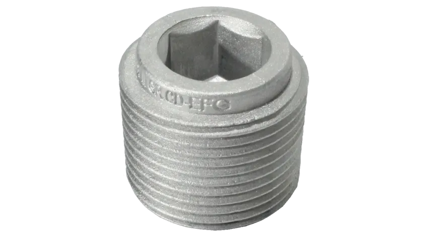 TAPON CABEZA HUECA ALUMINIO 3/4", UL