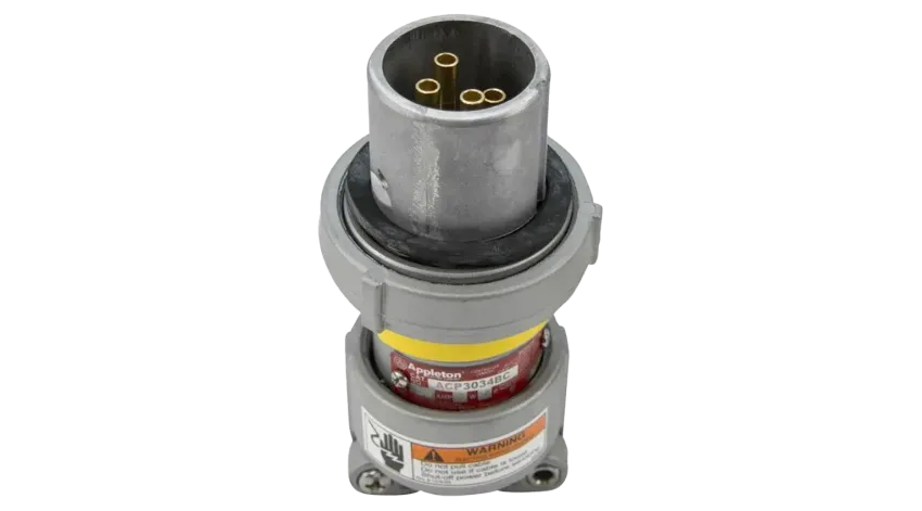 ENCHUFE INDUSTRIAL HEAVY DUTY 3X30A+T 600V NEMA 4X, CL1 DIV1&2, CSA/UL