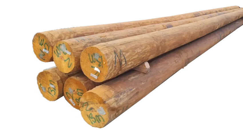 POSTE DE MADERA TRATADA PINO AMARILLO DEL SUR CL2X40FT (12.19m) PRESERVANTE CCA, ANSI 05.1/AWPA