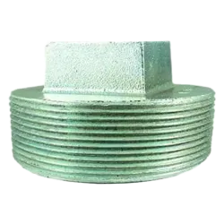 TAPON CABEZA CUADRADA ALUMINIO 4" CL1 DIV1&2