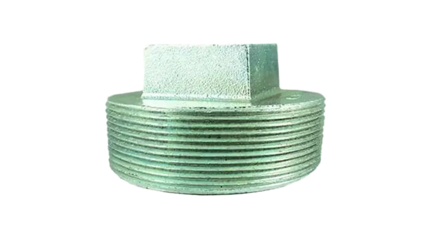 TAPON CABEZA CUADRADA ALUMINIO 4" CL1 DIV1&2