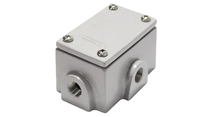 CAJA RECTANGULAR AL. TIPO E DE 3/4" IP66/NEMA 4X