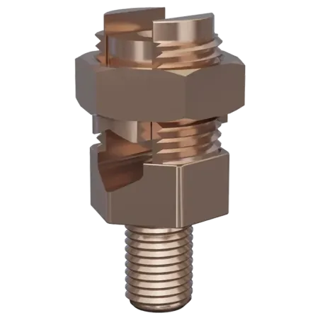 CONECTOR TIERRA TIPO KC P/2 CABLE 2-2/0AWG A ESTRUCTURA 1 PERNO 1/2", UL