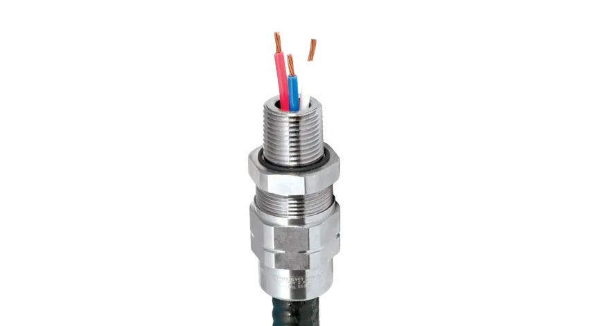 CONECTOR P/CABLE ARM. TMC2 R: 2.62"-3.25" AL. 3" IP66/NEMA 4X, CL2 DIV1, CSA/IECEx/UL