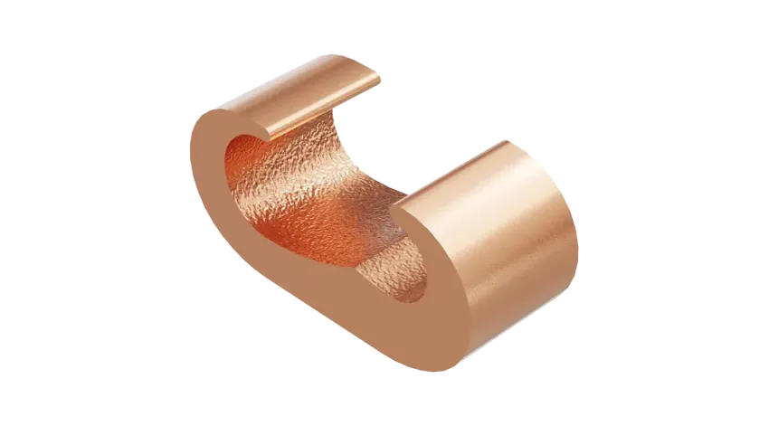 CONECTOR TIERRA TIPO "C" CU P/CABLE 3/0AWG-250MCM DERV. 3/0AWG-250MCM VAr:  1/2"-5/8" UL