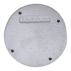 TAPA CIRCULAR C/HUB 3/4" C/EMPAQUEN NEMA 4X