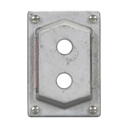 TAPA P/ESTACION CTRL FLEXSTATION DS CIEGA C/2 HUECOS, NEMA 3R/7, CL1 DIV1