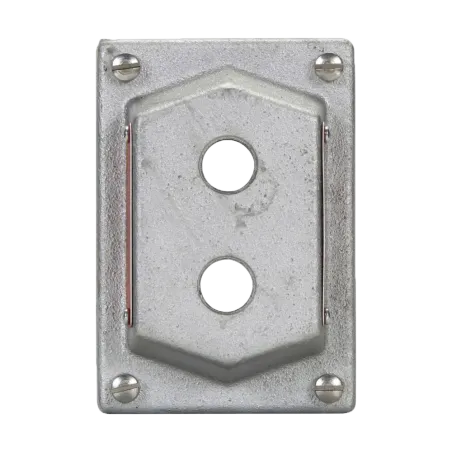 TAPA P/ESTACION CTRL FLEXSTATION DS CIEGA C/2 HUECOS, NEMA 3R/7, CL1 DIV1