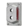 TAPA P/ESTACION CTRL FLEXSTATION DS CIEGA C/2 HUECOS, NEMA 3R/7, CL1 DIV1