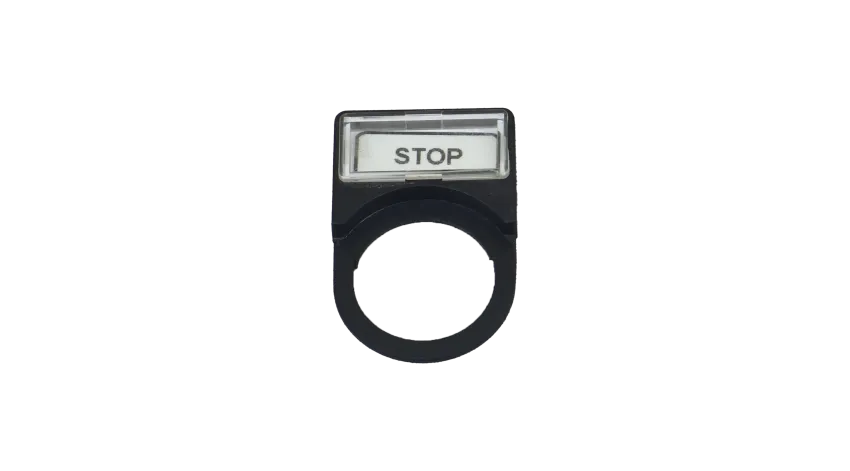 PLACA LEYENDA "STOP" | COINSA Perú