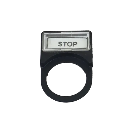 PLACA LEYENDA "STOP" | COINSA Perú
