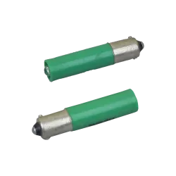 FOCO LED VERDE LARGO 40.0mm 220VAC/VDC