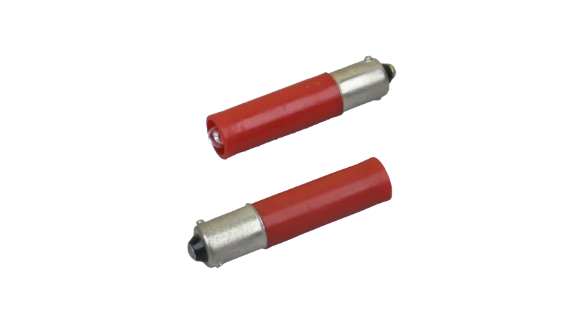 FOCO LED ROJO LARGO 40.0mm 130VAC/VDC