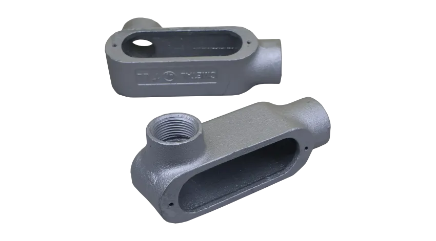 CAJA CONDULET FORM 5 TIPO LL HIERRO 2" HDG, UL | CMETAL