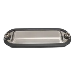 TAPA C/EMPAQUETADURA INTEGRADA P/CAJA CONDULET ACERO 3-1/2" - 4", UL