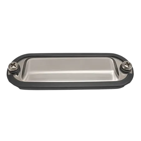 TAPA C/EMPAQUETADURA INTEGRADA P/CAJA CONDULET ACERO 3-1/2" - 4", UL