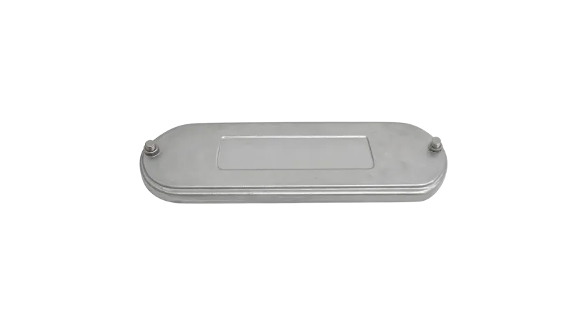 TAPA P/CAJA CONDULET FORM 5 HIERRO 3-1/2" - 4" HDG, UL