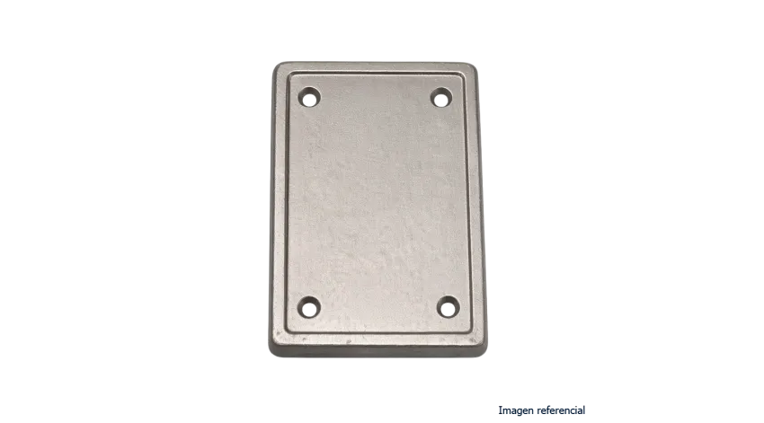 TAPA CIEGA P/CAJA FS HIERRO 4X2, UL