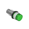 LUZ PILOTO LED COLOR VERDE 24VDC LONG. ROSCA 40mm