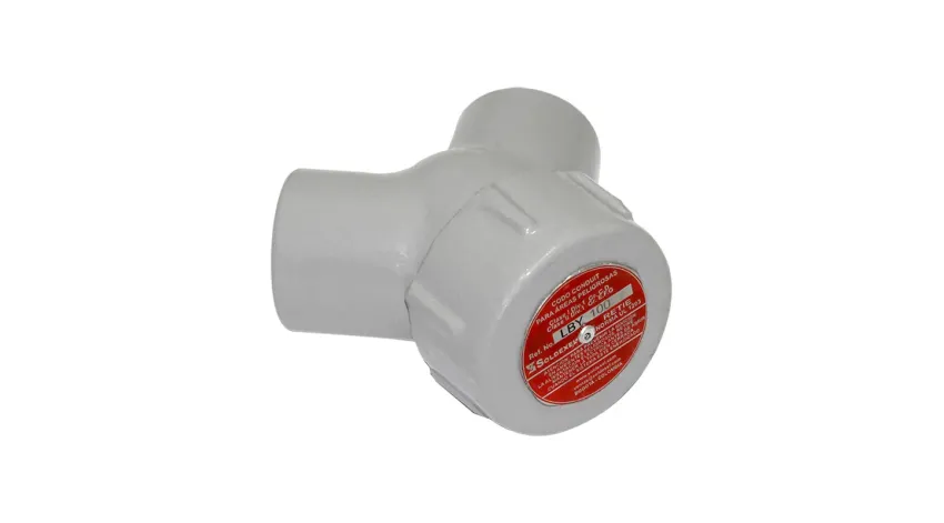 CODO ANTIEXPLOSIVO C/TAPA DE INSPECCION H-H AL. Ø2"X90° CL1 DIV1&2, UL