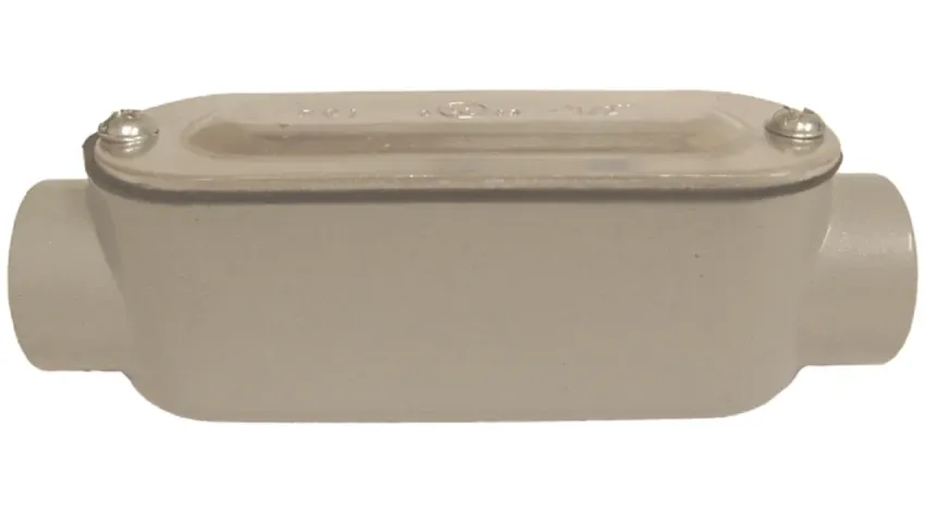 CAJA CONDULET TIPO C C/TYE ALUMINIO 1/2" NEMA 4, UL