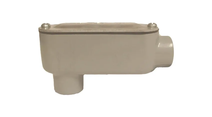 CAJA CONDULET TIPO LB C/TYE ALUMINIO 1/2" NEMA 4, UL